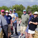 n the accompanying photograph, the volunteers from left to right are:

Mike Cocorochio
John Brothwell
Mark Allen
Jim Weishaupt
Ray Gallagher
Tony DaSilva
Deb DeSilva